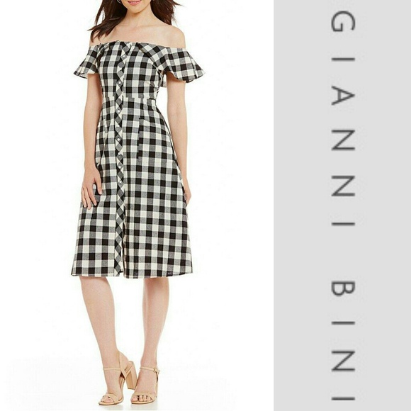 Gianni Bini Dresses & Skirts - 🆕🌱 GIANNI BINI Dylan Off the Shoulder Dress